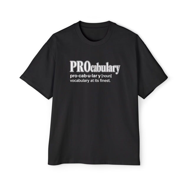 PROcabulary - Oversized T-Shirt