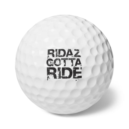 Ridaz Gotta Ride - Golf Balls