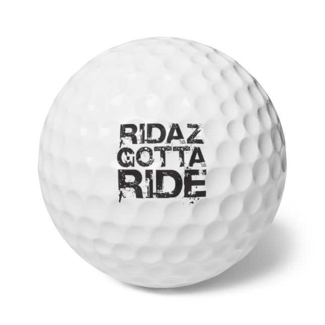 Ridaz Gotta Ride - Golf Balls