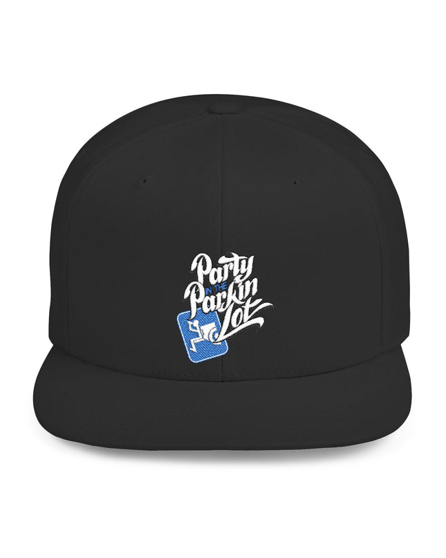 Party In The Parkin Lot - Flat Bill Snapback Hat