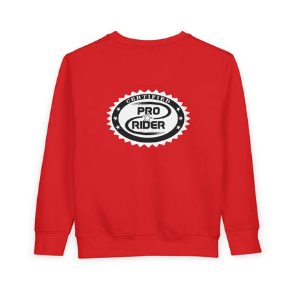 Certified Pro Rider - Toddler Crewneck Sweatshirt