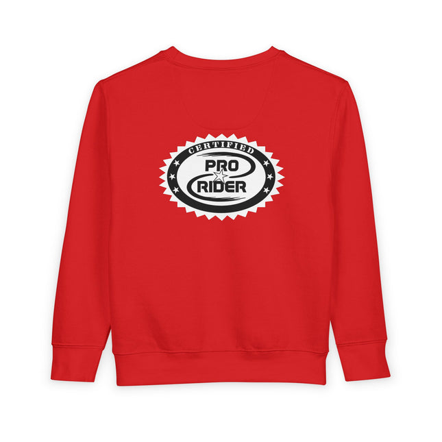 Certified Pro Rider - Toddler Crewneck Sweatshirt