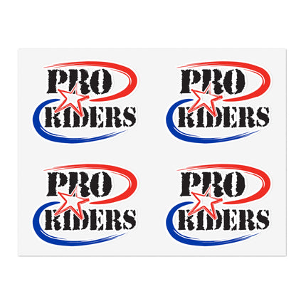 Pro Riders - Stickers 10 Kiss-Cut Sheets