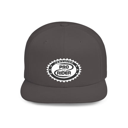 Certified Pro Rider - Flat Bill Snapback Hat