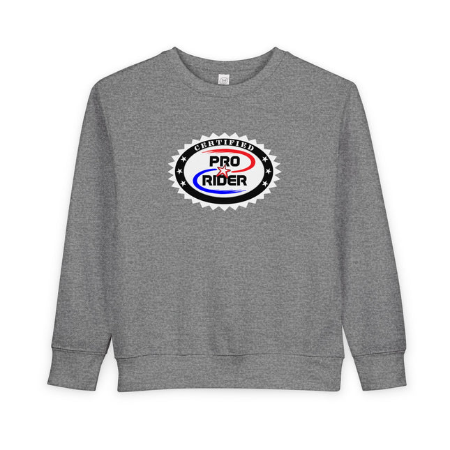 Certified Pro Rider - Toddler Crewneck Sweatshirt