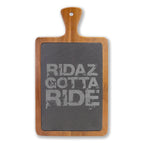 Acacia / Slate / Rectangle - 13 1/4