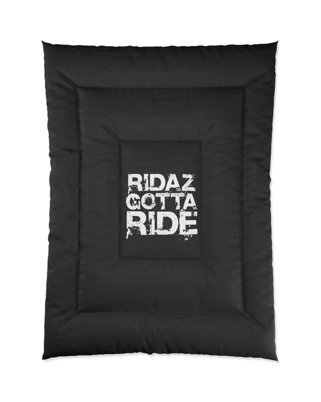 Ridaz Gotta Ride - Black Comforter