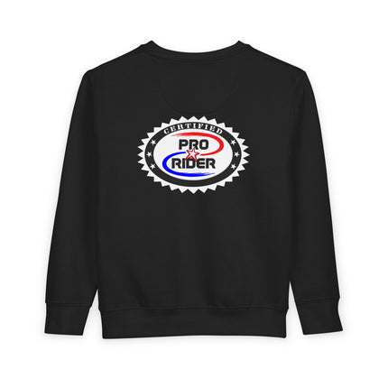Certified Pro Rider - Toddler Crewneck Sweatshirt