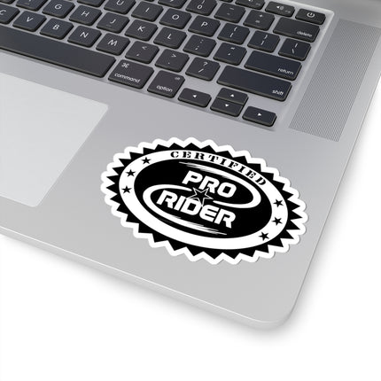 Certified Pro Rider - Kiss-Cut Stickers