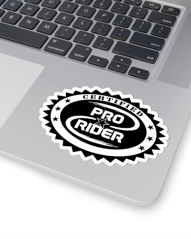 Certified Pro Rider - Kiss-Cut Stickers