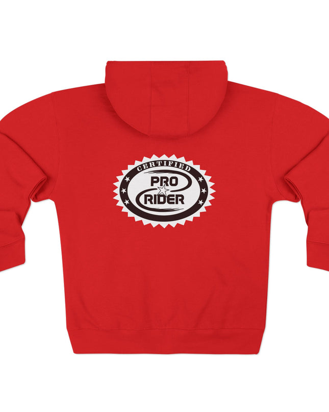 Certified Pro Rider - Zip Hoodie