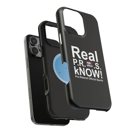 Pro Riders | Real P.R.O.S kNOW! - IPhone Case