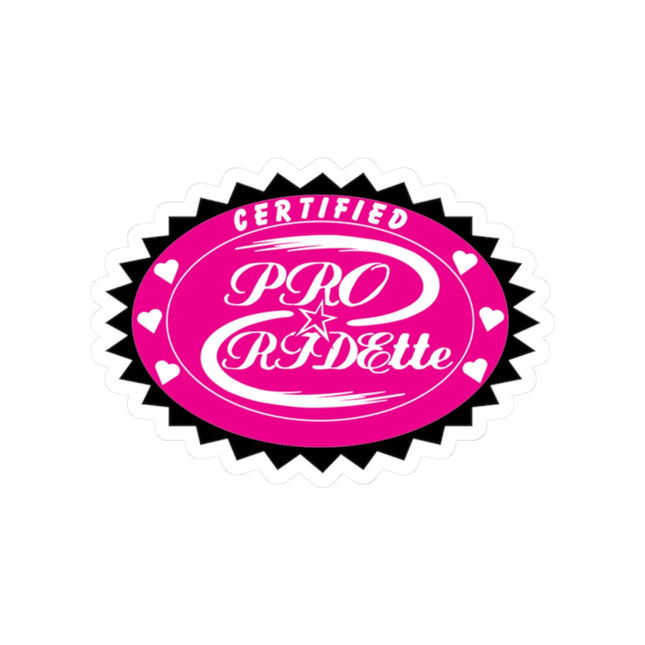 Certified Pro Ridette - Kiss-Cut Stickers