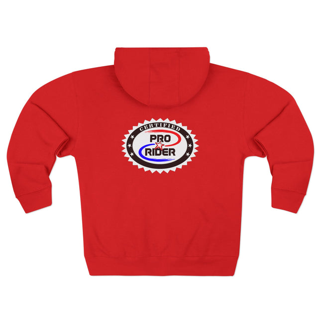 Certified Pro Rider - Zip Hoodie
