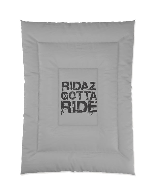 Ridaz Gotta Ride - Gray Comforter