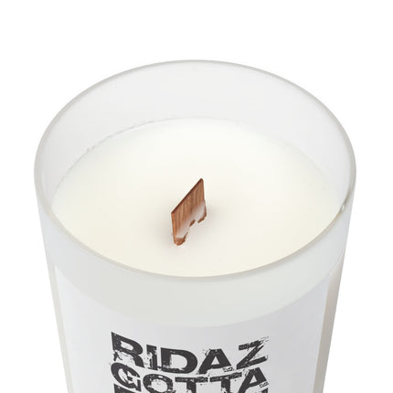 Ridaz Gotta Ride - Frosted Glass Candle