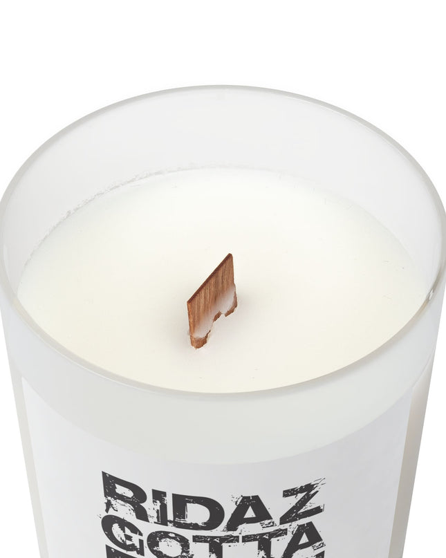 Ridaz Gotta Ride - Frosted Glass Candle