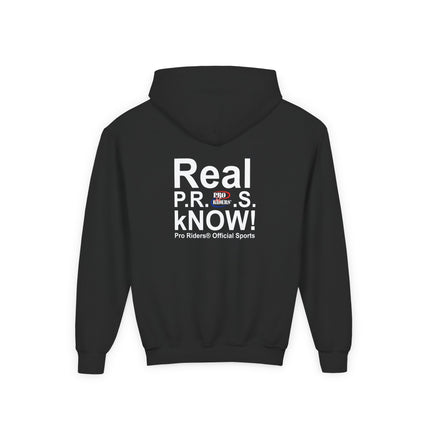 Pro Riders | Real P.R.O.S. kNOW! - Youth Pullover Hoodie