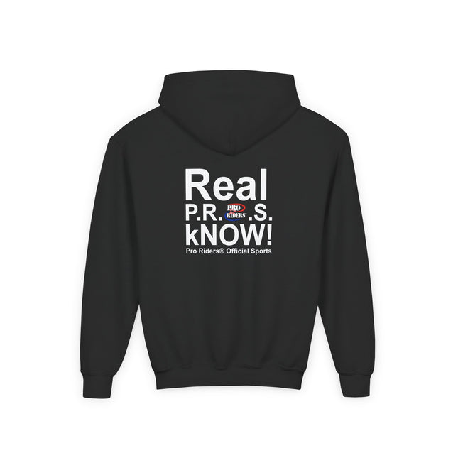 Pro Riders | Real P.R.O.S. kNOW! - Youth Pullover Hoodie
