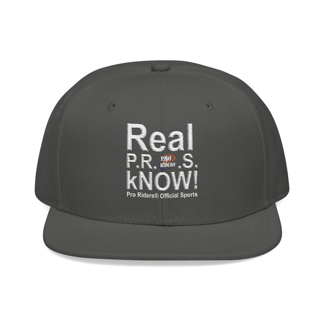 Pro Riders | Real P.R.O.S. kNOW! - Snapback Hat