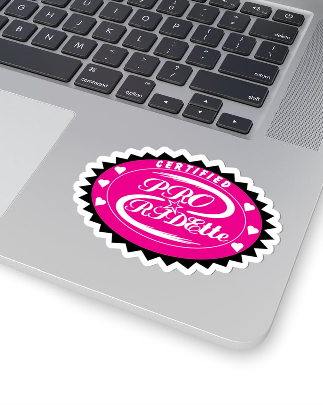 Certified Pro Ridette - Kiss-Cut Stickers