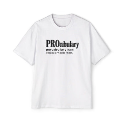 PROcabulary - Oversized T-Shirt