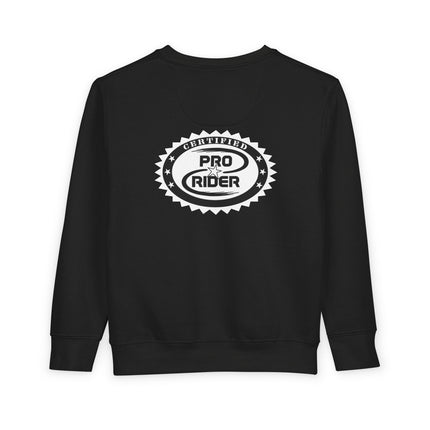 Certified Pro Rider - Toddler Crewneck Sweatshirt