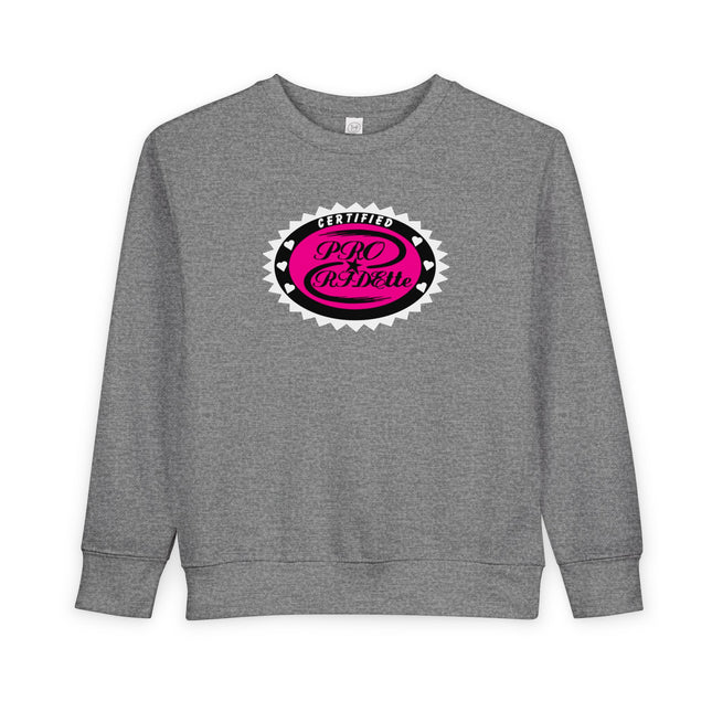Certified Pro Ridette - Toddler Crewneck Sweatshirt