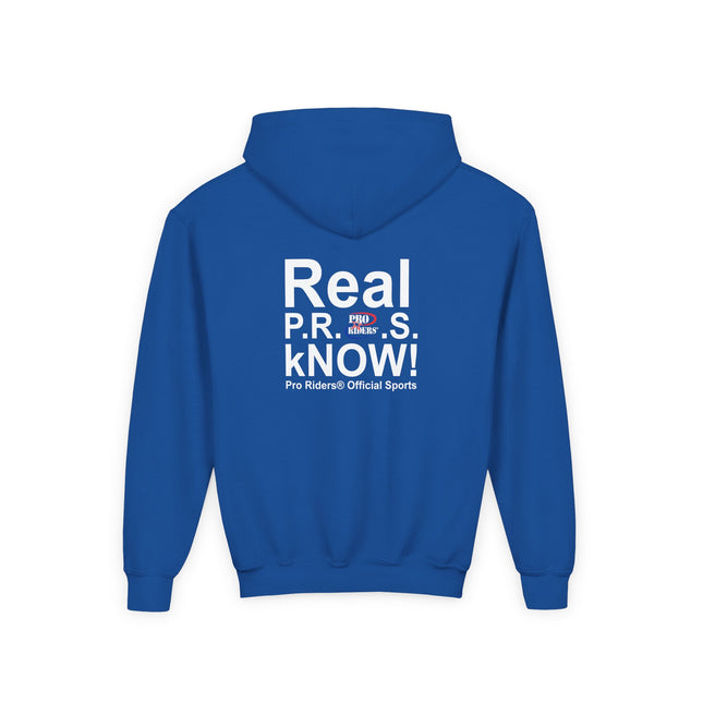 Pro Riders | Real P.R.O.S. kNOW! - Youth Pullover Hoodie