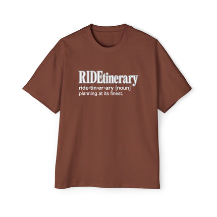 Ridetinerary - Oversized T-Shirt