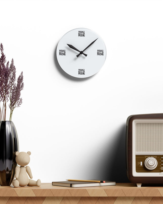 Ridaz Gotta Ride - Wall Clock