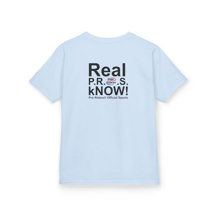 Pro Riders | Real P.R.O.S. kNOW! - Youth Oversized T-Shirt