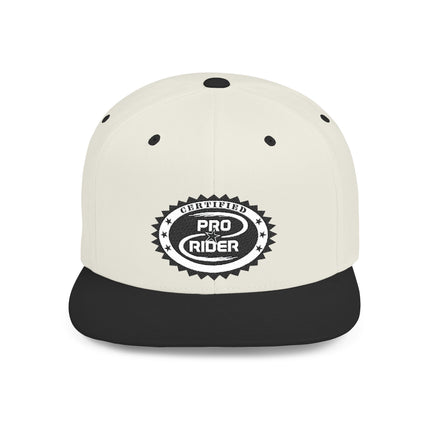 Certified Pro Rider - Flat Bill Snapback Hat