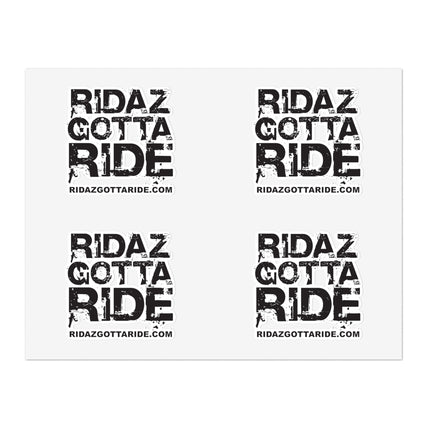 Ridaz Gotta Ride - Stickers 10 Kiss-Cut Sheets