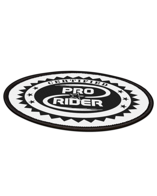 Certified Pro Rider - Iron-On Patch
