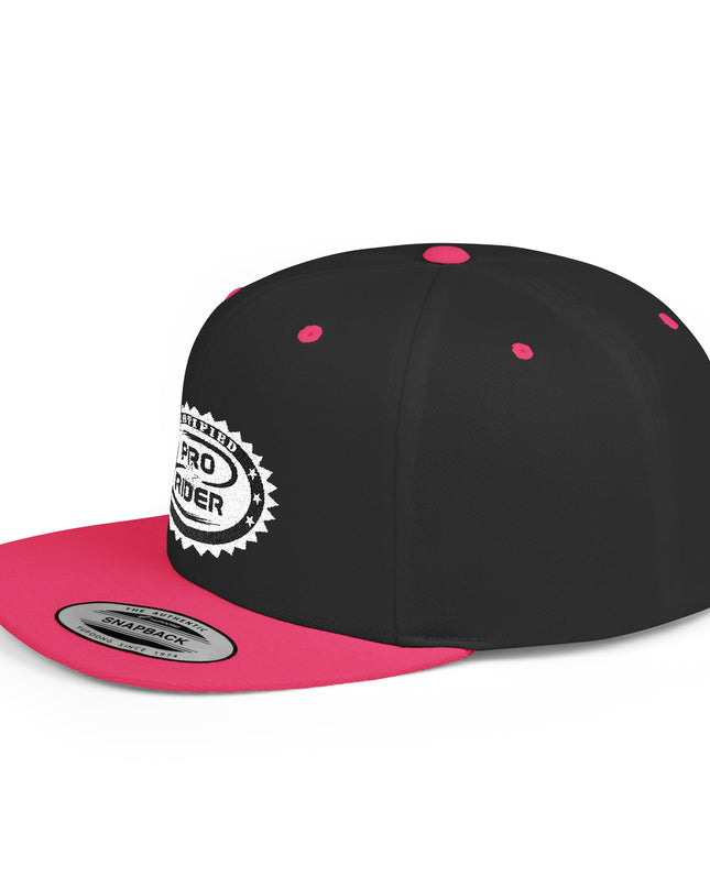 Certified Pro Rider - Flat Bill Snapback Hat