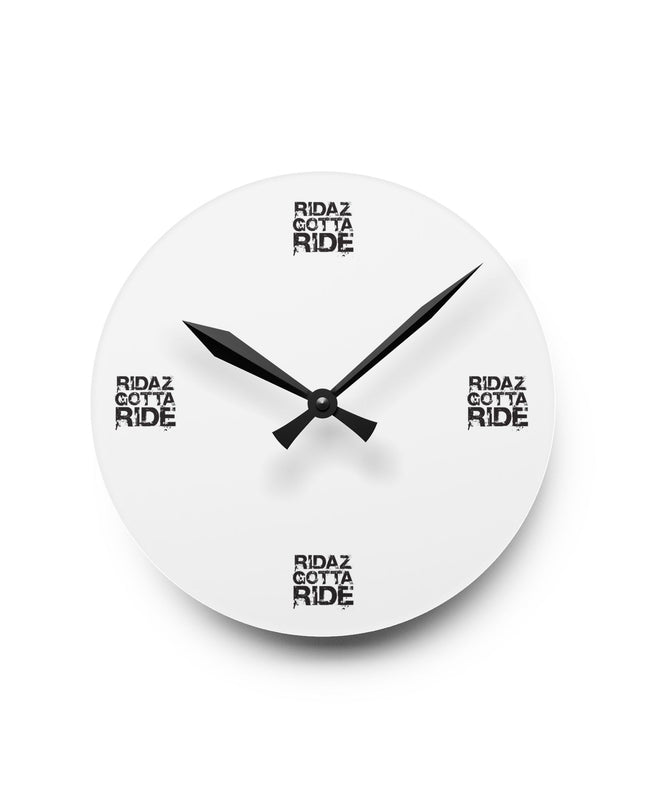 Ridaz Gotta Ride - Wall Clock
