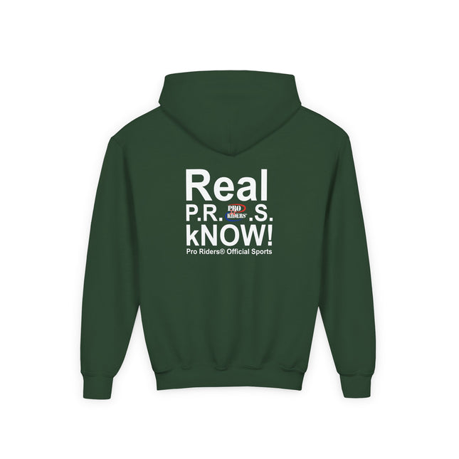 Pro Riders | Real P.R.O.S. kNOW! - Youth Pullover Hoodie