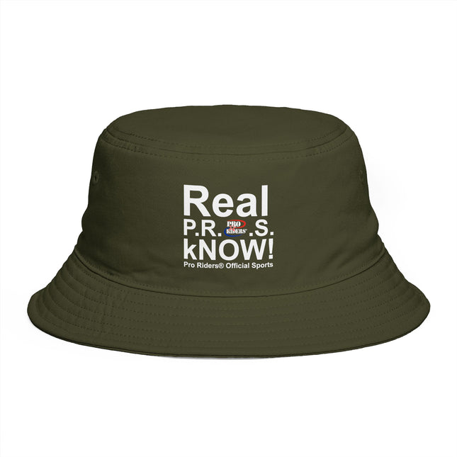 Pro Riders | Real P.R.O.S kNOW! - Classic Bucket Hat