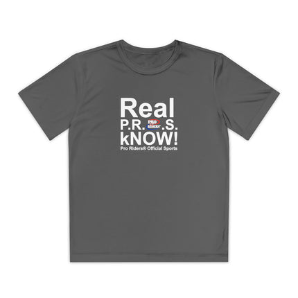 Pro Riders | Real P.R.O.S. kNOW! - Youth T-Shirt