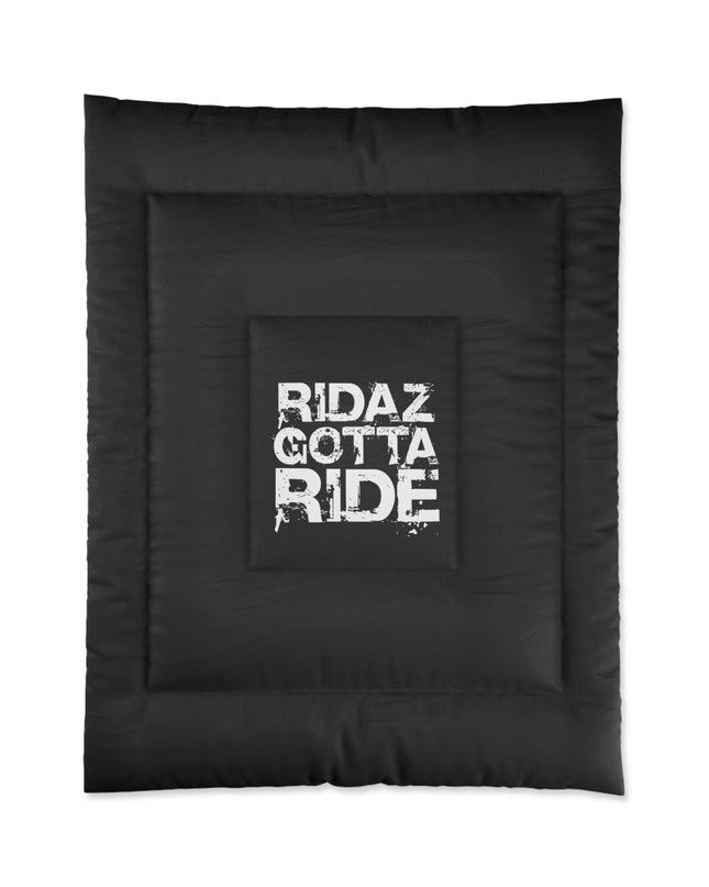 Ridaz Gotta Ride - Black Comforter