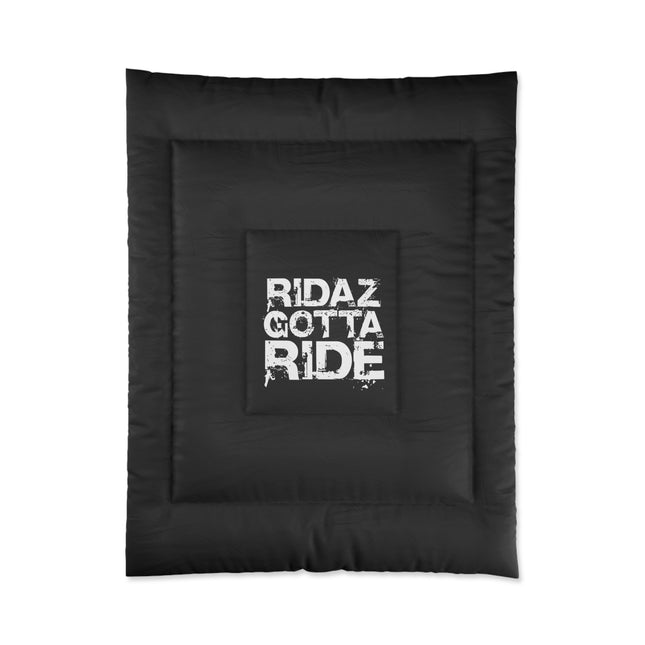 Ridaz Gotta Ride - Black Comforter