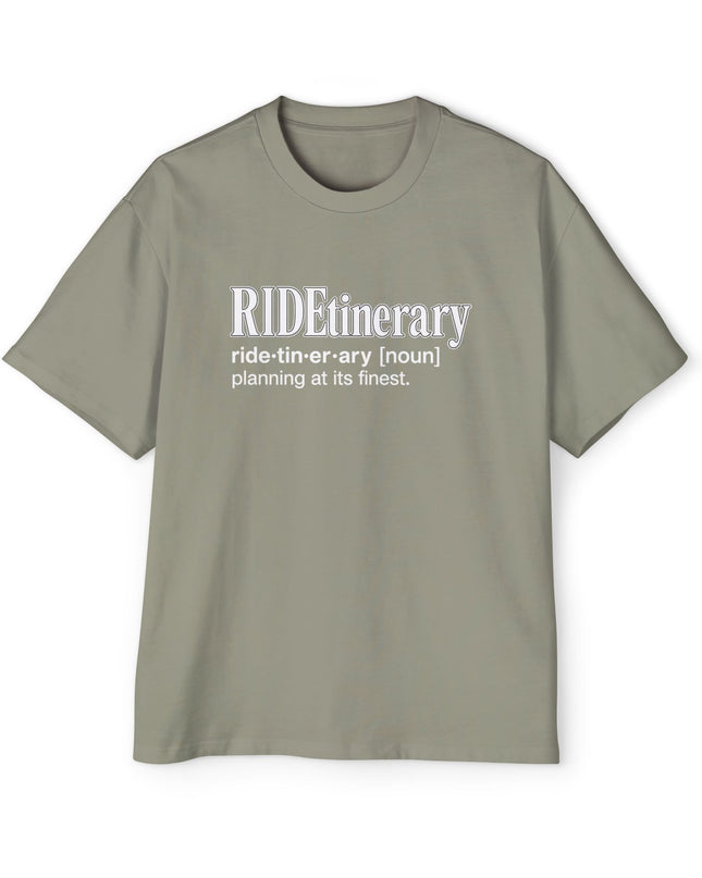 Ridetinerary - Oversized T-Shirt