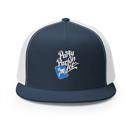 Party In The Parkin Lot - 5 Panel Trucker Hat