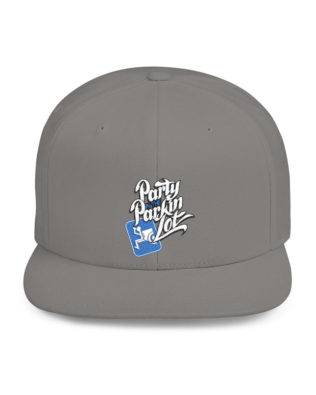 Party In The Parkin Lot - Flat Bill Snapback Hat