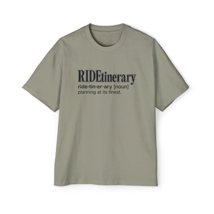 Ridetinerary - Oversized T-Shirt