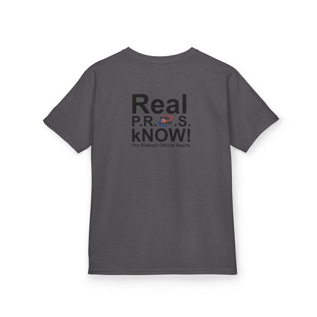 Pro Riders | Real P.R.O.S. kNOW! - Youth Oversized T-Shirt