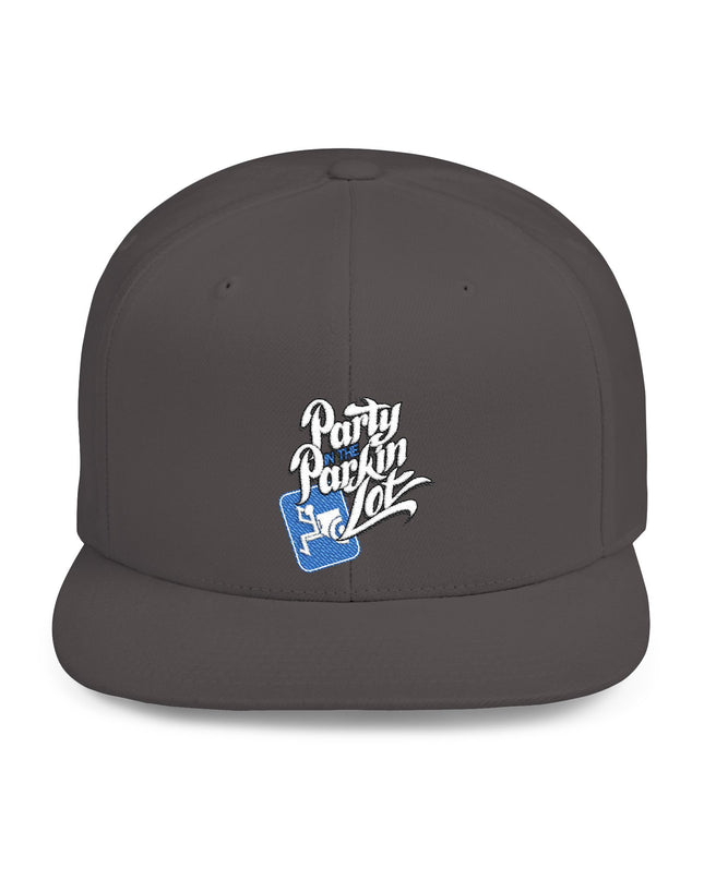 Party In The Parkin Lot - Flat Bill Snapback Hat