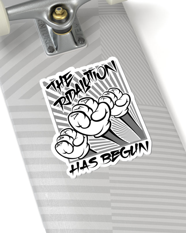 Pro Rider Entertainment, The Ridalution Has Begun - Kiss-Cut Stickers