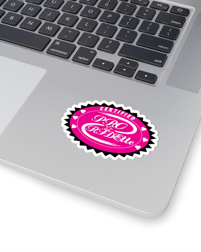 Certified Pro Ridette - Kiss-Cut Stickers